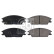 Brake Pad Set, disc brake 16683 FEBI, Thumbnail 2