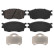 Brake Pad Set, disc brake 16699 FEBI