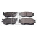 Brake Pad Set, disc brake 16699 FEBI, Thumbnail 2