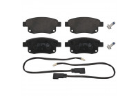 Brake Pad Set, disc brake 16701 FEBI