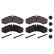 Brake Pad Set, disc brake 16705 FEBI