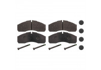 Brake Pad Set, disc brake 16706 FEBI