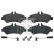 Brake Pad Set, disc brake 16708 FEBI, Thumbnail 2