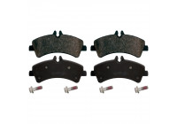 Brake Pad Set, disc brake 16709 FEBI
