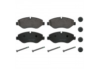 Brake Pad Set, disc brake 16710 FEBI