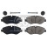 Brake Pad Set, disc brake 16710 FEBI, Thumbnail 2