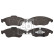 Brake Pad Set, disc brake 16713 FEBI, Thumbnail 2