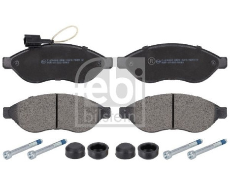 Brake Pad Set, disc brake 16716 FEBI, Image 2