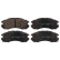 Brake Pad Set, disc brake 16720 FEBI