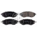 Brake Pad Set, disc brake 16721 FEBI, Thumbnail 2