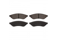 Brake Pad Set, disc brake 16722 FEBI