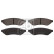 Brake Pad Set, disc brake 16722 FEBI, Thumbnail 2