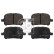 Brake Pad Set, disc brake 16724 FEBI, Thumbnail 2
