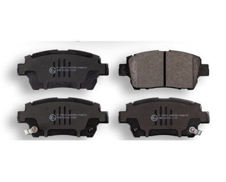 Brake Pad Set, disc brake 16725 FEBI