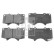 Brake Pad Set, disc brake 16726 FEBI, Thumbnail 2