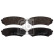 Brake Pad Set, disc brake 16731 FEBI, Thumbnail 2
