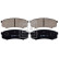 Brake Pad Set, disc brake 16732 FEBI, Thumbnail 2