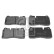 Brake Pad Set, disc brake 16734 FEBI, Thumbnail 2