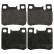 Brake Pad Set, disc brake 16737 FEBI