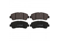 Brake Pad Set, disc brake 16738 FEBI
