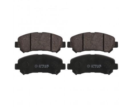 Brake Pad Set, disc brake 16738 FEBI