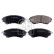 Brake Pad Set, disc brake 16739 FEBI, Thumbnail 2