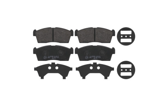 Brake Pad Set, disc brake 16740 FEBI