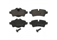 Brake Pad Set, disc brake 16742 FEBI