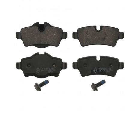 Brake Pad Set, disc brake 16742 FEBI