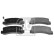 Brake Pad Set, disc brake 16743 FEBI, Thumbnail 2