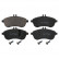 Brake Pad Set, disc brake 16749 FEBI