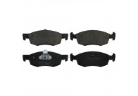 Brake Pad Set, disc brake 16750 FEBI
