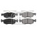 Brake Pad Set, disc brake 16750 FEBI, Thumbnail 2