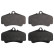 Brake Pad Set, disc brake 16752 FEBI