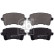 Brake Pad Set, disc brake 16755 FEBI, Thumbnail 2