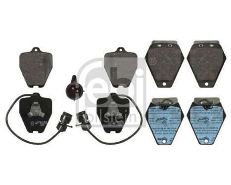 Brake Pad Set, disc brake 16762 FEBI, Image 2