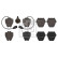 Brake Pad Set, disc brake 16763 FEBI, Thumbnail 2