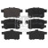 Brake Pad Set, disc brake 16766 FEBI, Thumbnail 2