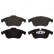 Brake Pad Set, disc brake 16770 FEBI