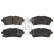 Brake Pad Set, disc brake 16771 FEBI, Thumbnail 2