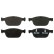 Brake Pad Set, disc brake 16773 FEBI