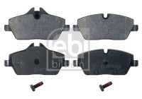 Brake pad set, disc brake 16786 FEBI