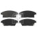 Brake Pad Set, disc brake 16788 FEBI, Thumbnail 2