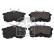 Brake Pad Set, disc brake 16790 FEBI, Thumbnail 2