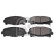 Brake Pad Set, disc brake 16792 FEBI, Thumbnail 2