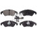 Brake Pad Set, disc brake 16798 FEBI, Thumbnail 2