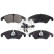 Brake Pad Set, disc brake 16798 FEBI, Thumbnail 2