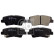 Brake Pad Set, disc brake 16799 FEBI, Thumbnail 2