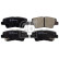 Brake Pad Set, disc brake 16799 FEBI, Thumbnail 2