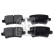 Brake Pad Set, disc brake 16801 FEBI, Thumbnail 2